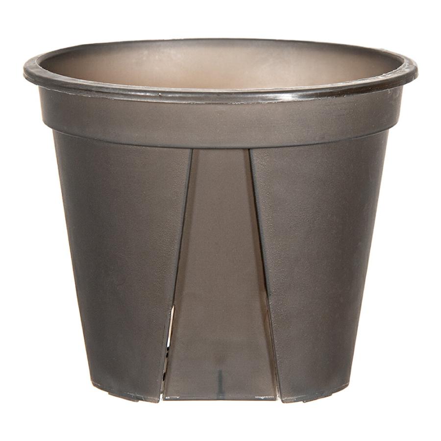 スリット鉢 ねこのどうぐ屋 CBK−POT 3．5号 クリアブラック