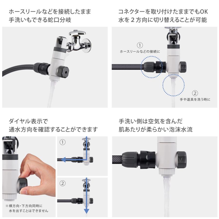 タカギ ラクロック分岐蛇口泡沫＆ニップル G5073CG : charm 第2