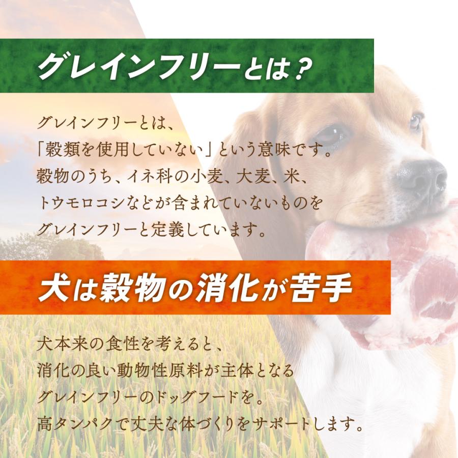 ドッグフード ヤワラハ グレインフリー ソフト チキン＆野菜入り 成犬