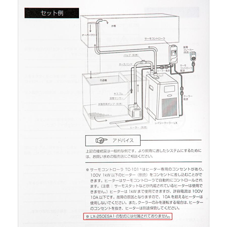 レイシー 水槽用クーラー LX−250ESA1 〜1000L : charm