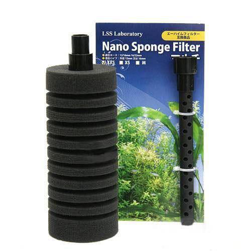 LSS研究所 本体 Nanoスポンジフィルター マルチ（XXS） : charm