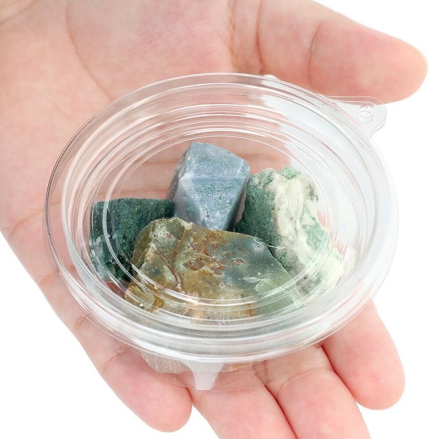 チャーム（charm） モスアゲート 苔瑪瑙 100g 形状お任せ 鉱物