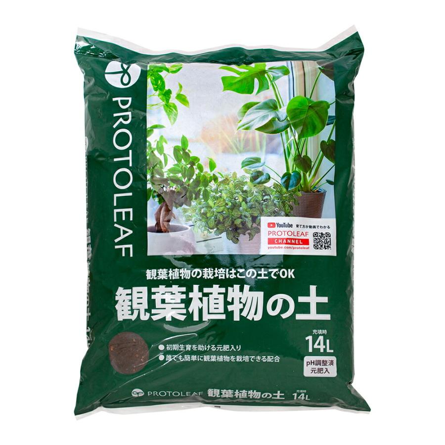 培養土　プロトリーフ　観葉植物の土　１４Ｌ　お一人様４点限り（Yahoo!・charm 第2ヤフー店）