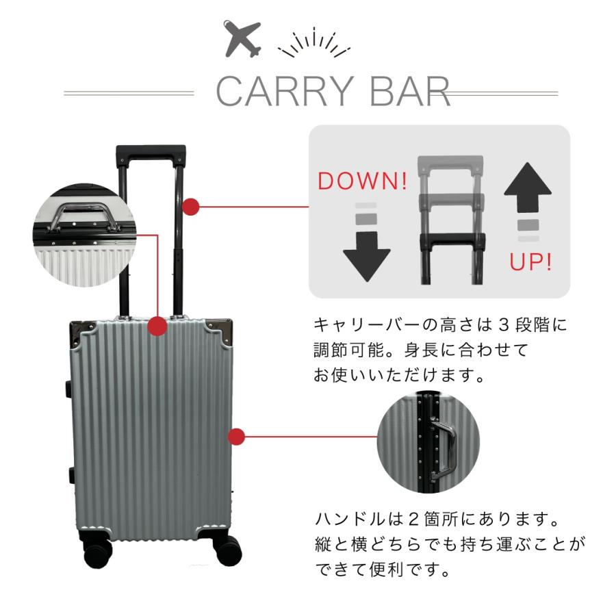 送料無料 スーツケース 機内持ち込み 軽量 小型 Sサイズ おしゃれ 海外旅行 キャリーケース キャリーバッグ 旅行 3色の画像