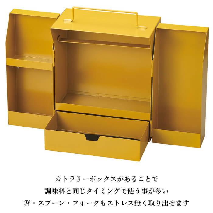 ヴィンテージスパイスボックス ◇アウトドアで料理を❗ スパイスボックス（調味料入れ