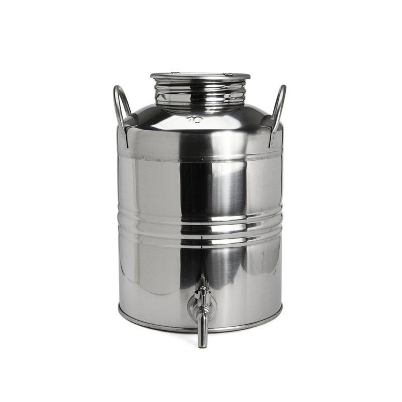 オイルドラム Oil Drum 10L ステンレス製 ディスペンサー ウォーター