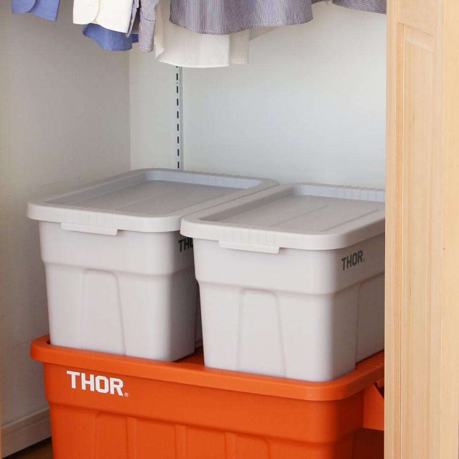 専用です。THOR コンテナボックス　ベージュ デザインリニューアル ( THOR Large Totes With Lid “22L ) ソー
