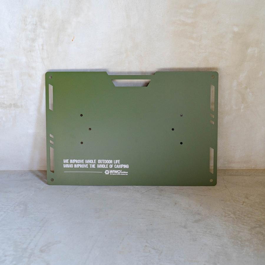 WIWO Amy camp table / ウィーオ エイミーキャンプテーブル ) カーキ