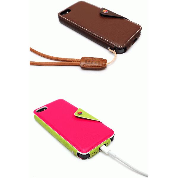 iPhone5s レザーカバー 送料込み LIMS正規品 iPhone5S iPhoneSE iPhone5C iPhone5 本革 レザー