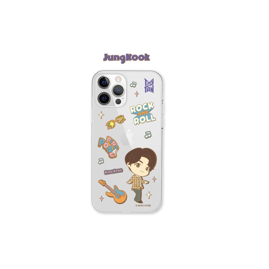 iPhoneアクセサリー BTS iFace TinyTAN BTS Cute Stick On Phone Attachment Smartphone