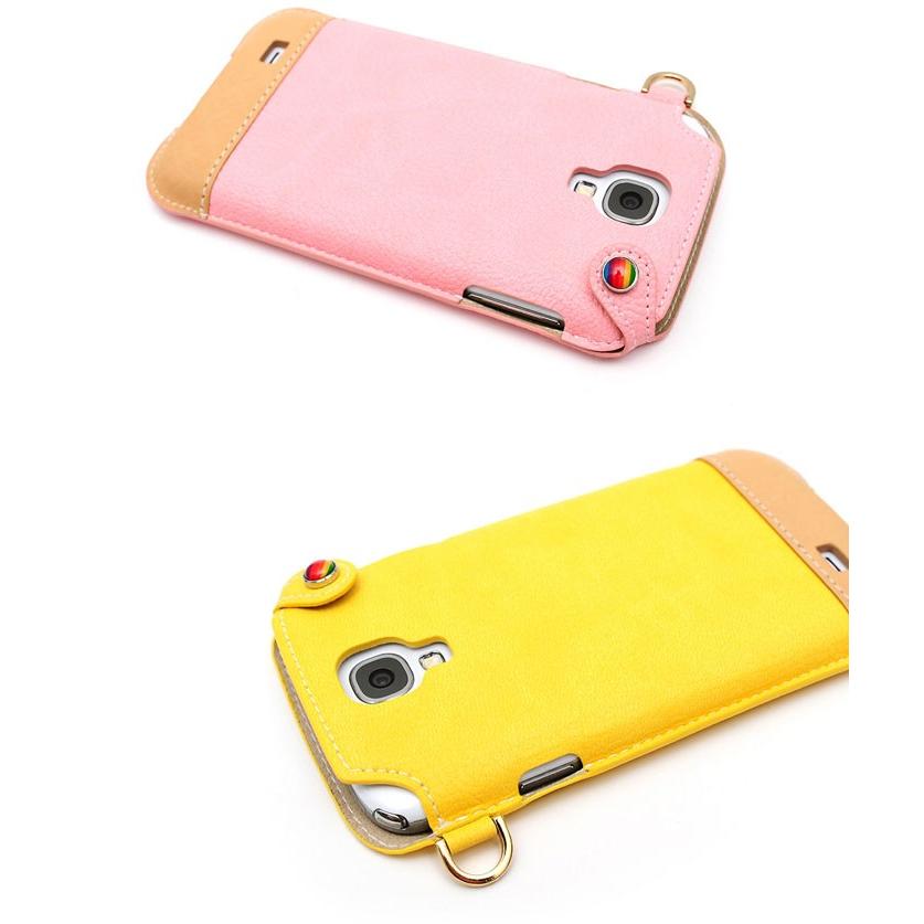 LIM'S galaxy S4 SC-04E イタリアンPU レザー ＆ 本革 コラボ ケース