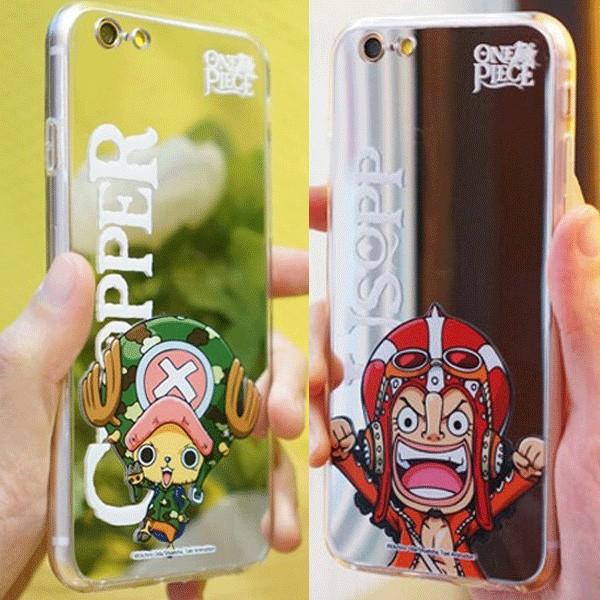 iPhone8 iPhone7 iPhone6S iPhone6 ワンピース ミラー TPUケース