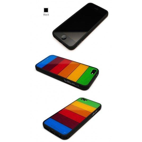 LIM'S iPhone SE iPhone5S iPhone5 レインボー ケース : チェンジング