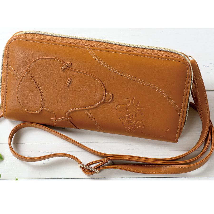 新品♡スヌーピーお財布ポシェット SNOOPY（スヌーピー） お財布ポシェット スマホショルダー