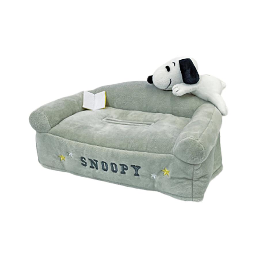 SNOOPY（スヌーピー） マスコット付き ティッシュカバー かわいい