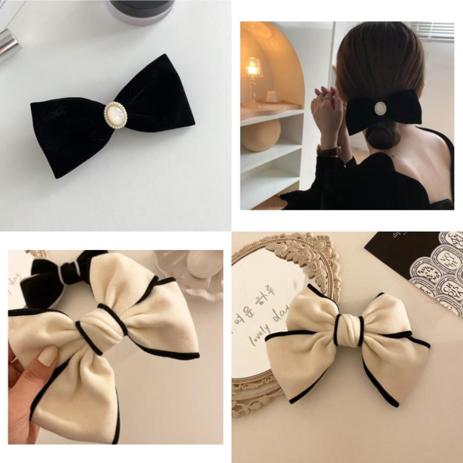 リボン バレッタ ヘアクリップ シンプル レディース 大きい 結婚式 卒業式 かわいい おしゃれ 上品 お姫様 髪留め Fj3 暢遊 Yahoo ショップ 通販 Yahoo ショッピング