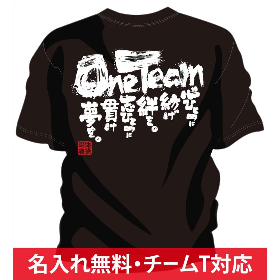 体操 Tシャツ 体操 練習着 チーム 部活 ジュニア キッズ 対応 メッセージ 文字入り 名言 格言 おもしろ 面白い チーム割引あり One Team｜chankoreproduction