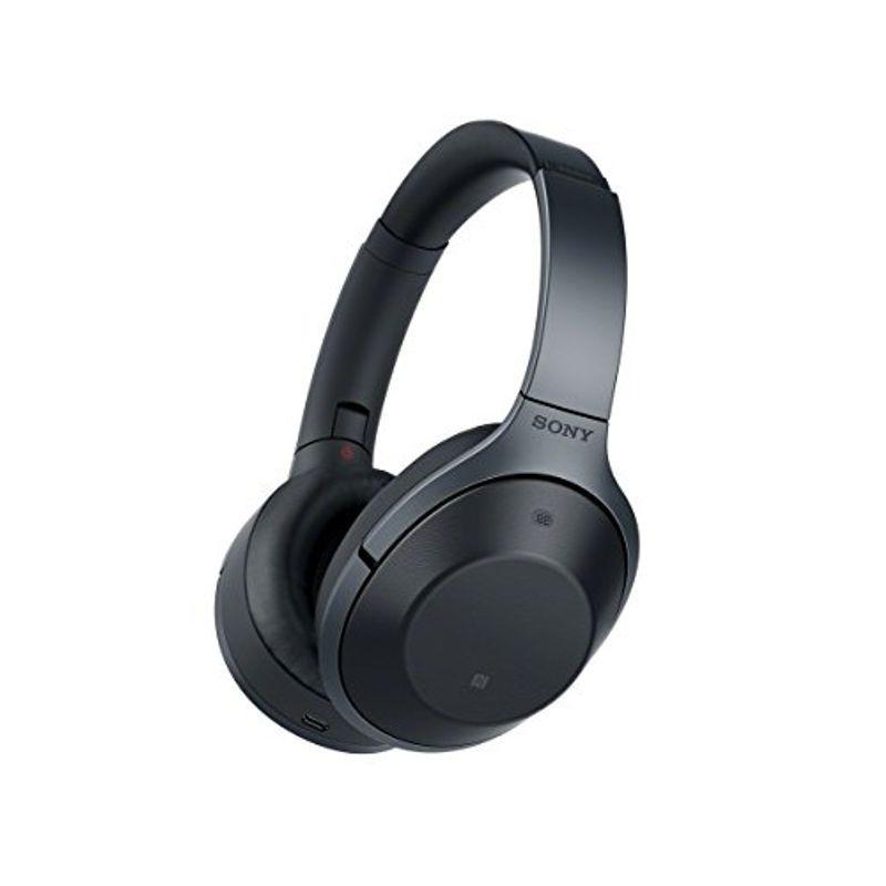 ソニー SONY ワイヤレスノイズキャンセリングヘッドホン MDR-1000X : Bluetooth/ハイレゾ対応 マイク付き ブラック