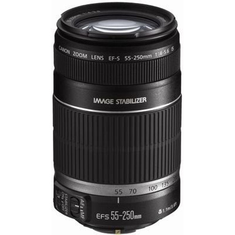 大人気新作 Canon 望遠レンズ EF-S55-250mm F4-5.6 IS APS-C対応