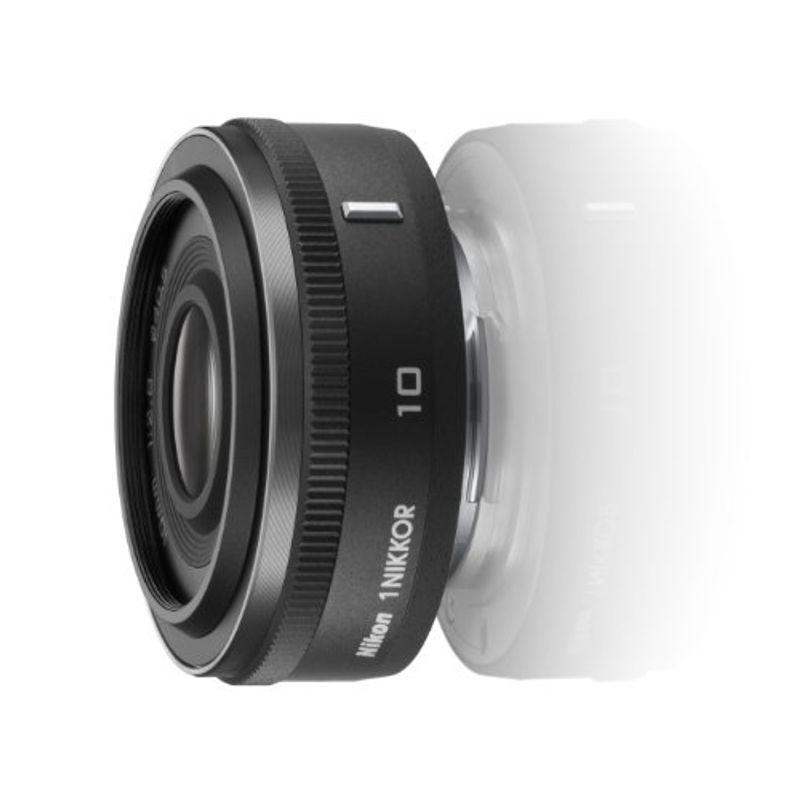 Nikon 単焦点レンズ 1 NIKKOR 10mm f/2.8 ブラック ニコンCX