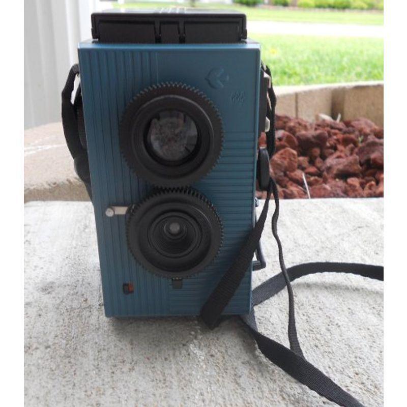 blackbird, fly（ブルー）35mmフィルム仕様の2眼レフ 広角レンズで