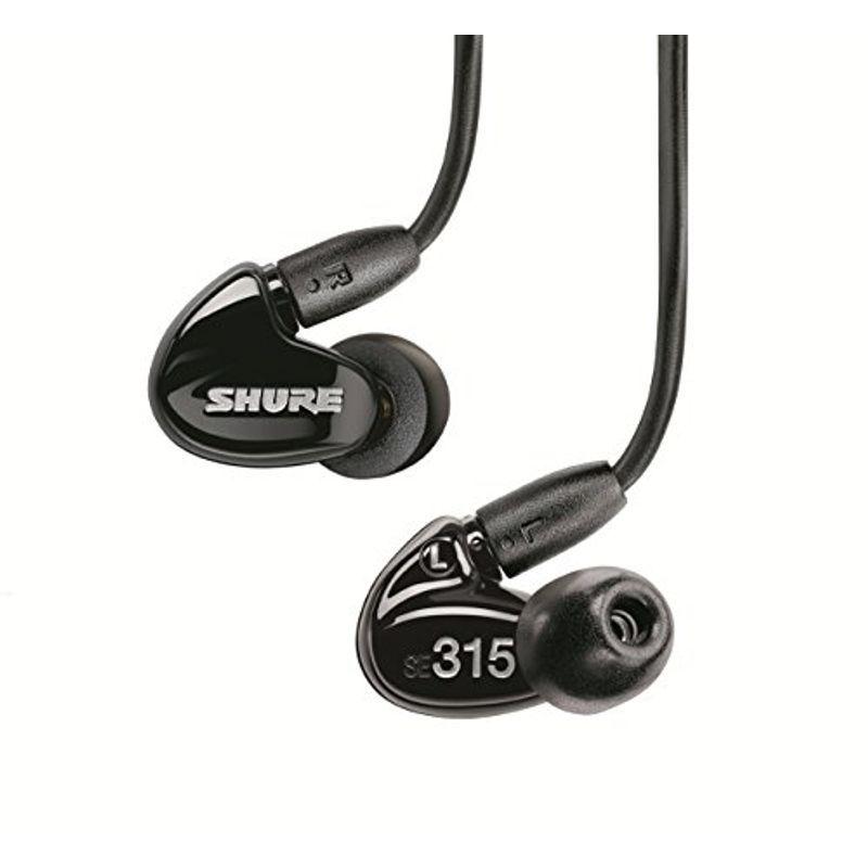 SHURE イヤホン SEシリーズ SE315 カナル型 ブラック SE315-K-J 国内正規品｜chanku-store