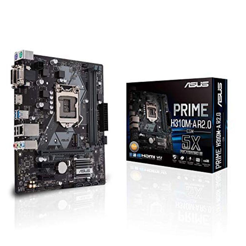 ASUS Intel H310 搭載 マザーボード LGA 1151 対応 PRIME H310M-A R2.0 / DDR4 / 2666