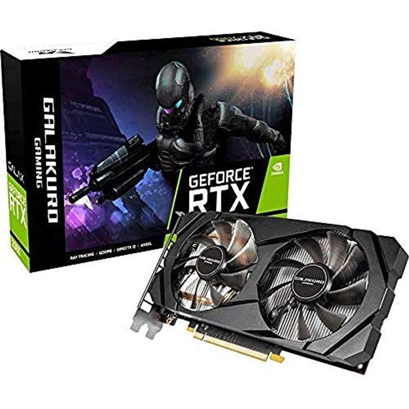 玄人志向 NVIDIA GeForce RTX 2060 搭載 グラフィックボード 6GB デュアルファン GALAKURO GAMINGシ