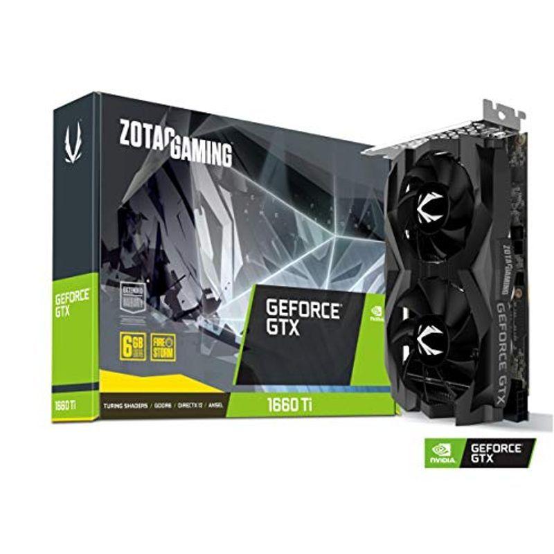 ZOTAC GAMING GeForce GTX 1660 Ti 6GB GDDR6 グラフィックスボード VD6900 ZTGTX1660