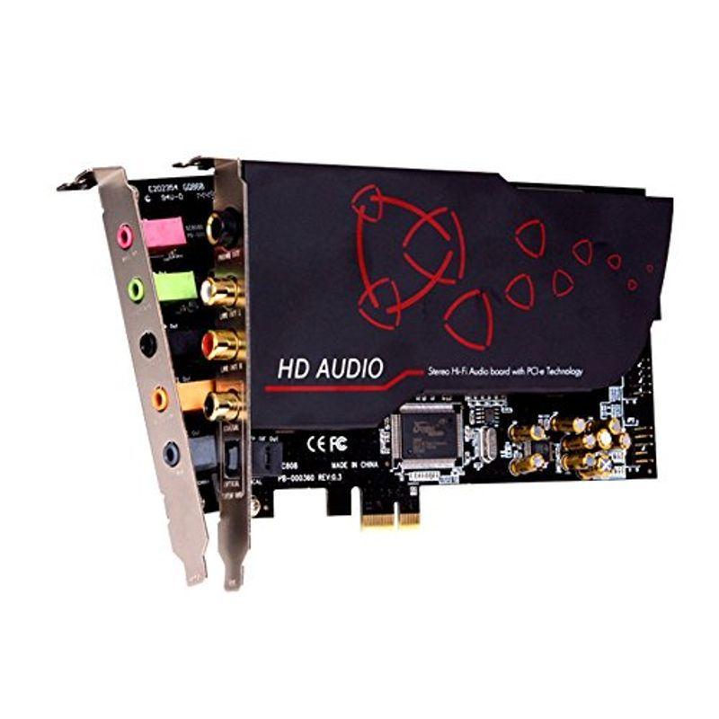 aim PCI-Express接続オーディオカード CMI8888チップを搭載 SC808