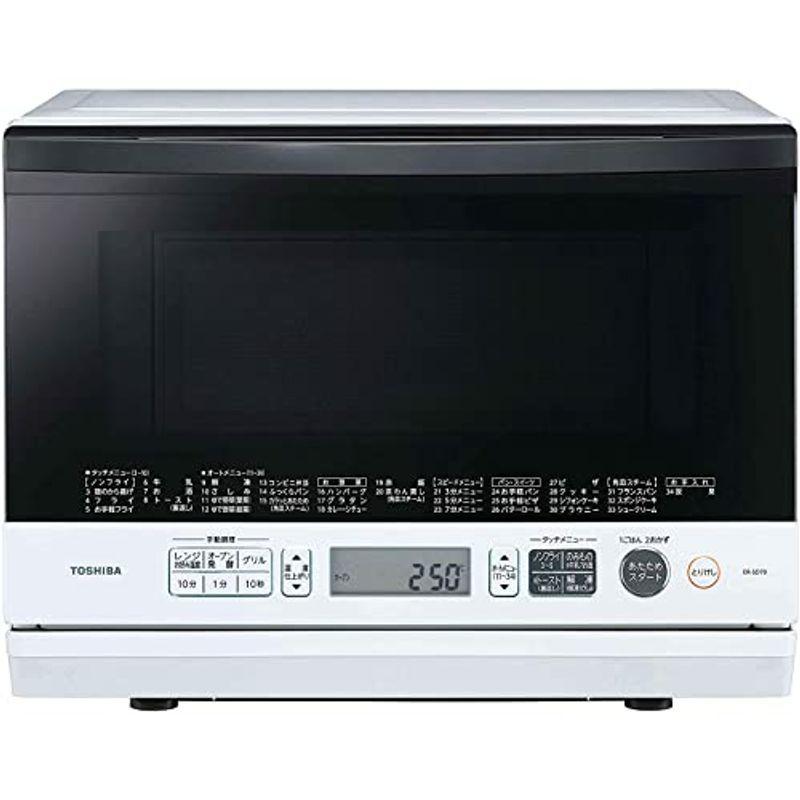 東芝 スチーム オーブンレンジ 石窯ドーム 26L グランホワイト ER-SD70(W)