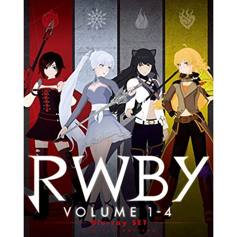 RWBY Volume 1-4 ブルーレイSET(初回仕様) Blu-ray