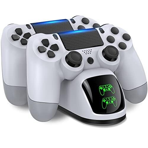 Ps4 コントローラー 充電器 Pro Slim スタンド ２台同 急速充電 充電 ストアー