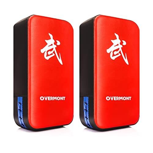 人気 おすすめ Overmont キックミット 2個セット パンチングミット キックボクシング テコンドー 空手 総合格闘技 武術 練習 ト Cisama Sc Gov Br