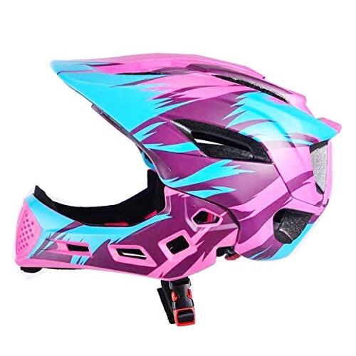 Natuway キッズ 自転車 ヘルメット 取り外し可能 フル フェイス ヘルメット サイクリング スクーター スケート チャンスaa 通販 Yahoo ショッピング