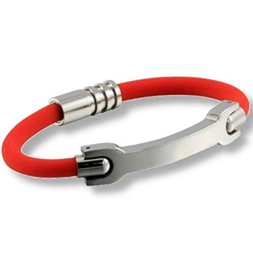 571円 国内発送 Alltoze 静電気除去 ブレスレット チタン 磁気 ゲルマニウム シリコン 男女兼用 静電気防止 グッズ ルージュ