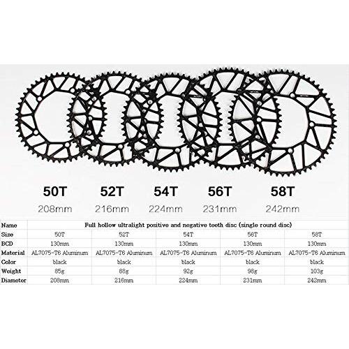 Litepro折りたたみ自転車フルホロー自転車チェーンホイール48 50 52 54 56 58tチェーンリングbcd130超軽量の正の歯 チャンスaa 通販 Yahoo ショッピング