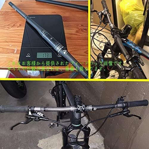 RXL SL 自転車ハンドル mtb ハンドル フラットバー カーボン 3Kつや消しカーボン エアロバードロップハンドル 31.|chansuaa|06