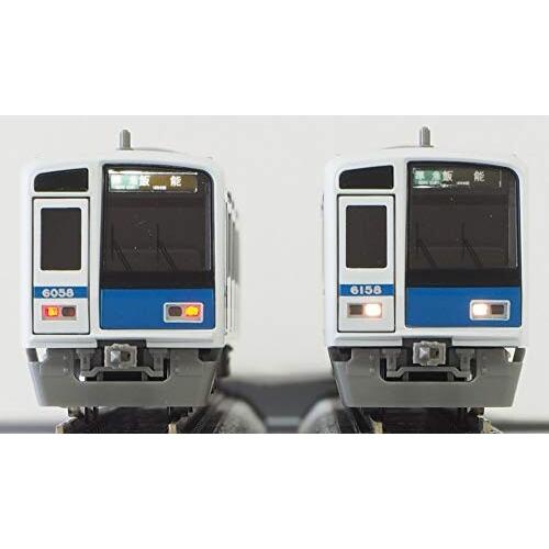 グリーンマックス Nゲージ 西武6000系アルミ車 6158編成
