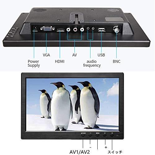 10.1インチモニター液晶小型モニター1280X800 IPS 全視野 TFT