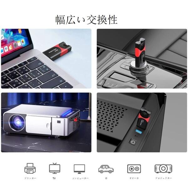 KOOTION USBメモリ 256GB USB 3.0 (USB3.2 Gen 1)スライド式 PS4動作確認済 メモリースティック フラッシュメ_6