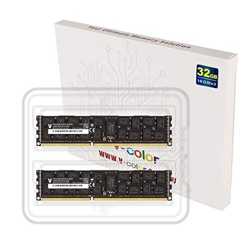 A-Tech 16GB DDR3 1866MHz PC3-14900R ECC RDIMM 2Rx4 Dual Rank 1.5V