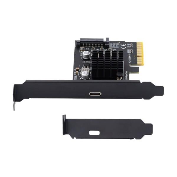 Adattatore USB-C 20 Gbps PCI-E 4X – Porta USB 3.2 Gen2 Per Scheda Madre Desktop