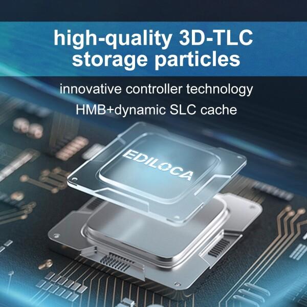 Ediloca EN870 SSD 2TB PCIe 4.0 NVMe M.2 2280 PS5動作確認済み 最大