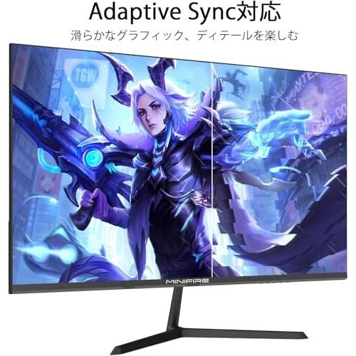 Minifire モニター 27インチ IPS ディスプレイ フルHD HDR10 100Hz 