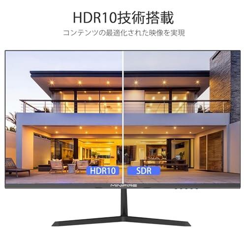 Minifire モニター 27インチ IPS ディスプレイ フルHD HDR10 100Hz 