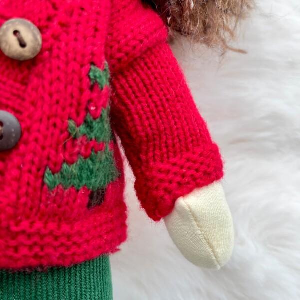 BlissfulPixie ウォルドルフ人形 手作り人形 Waldorf Doll - Daniel 30cm 柔らかい 男の子 ハンサム ぬいぐる_7