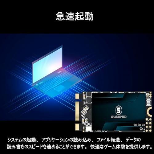 S SHARKSPEED SSD 2TB M.2 2242 内蔵型 SATA 3 S SHARKSPEED SSD 2TB M.2 2242 内蔵型 SATA 3 高性能 3D NAND