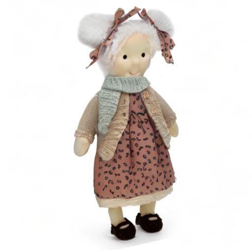 BlissfulPixie ウォルドルフ人形 手作り人形 Waldorf Doll - Juu 30cm 柔らかい 女の子 かわいい ぬいぐるみ_6