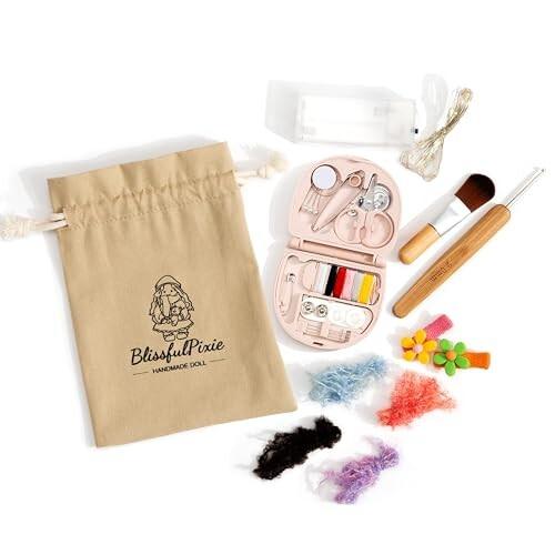 ウォルドルフ人形　ショートカットの女の子(30cm) BlissfulPixie ウォルドルフ人形 Waldorf Doll 手作り人形